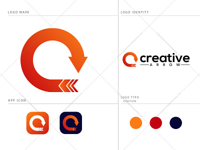 Logo with the initials letter C, with symbols arrow arrow brand brand identity branding business logo c letter corporate creative letter logo logo logo designer logo designs logo grid logo ideas logo inspire logo maker logo mark logo tipo logo type modern logo