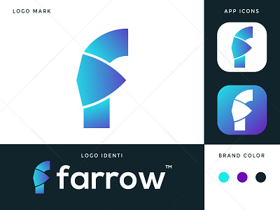 Logo with the initials letter F, with symbols arrow arrow branding corporate creative design f letter logo graphic design icon letter logo logo logo concept logo designer logo grid logo ideas logo maker logo type modern logo monogram logo signature logo vector