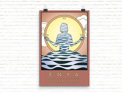 Music Poster 2012 art design designer enya illustration massart music music poster poster poster design vector vector art