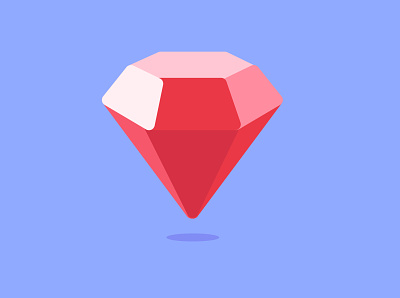 Diamond daily design flat design flatcolor flatcolors icon icône minimalist minimalist icon vector