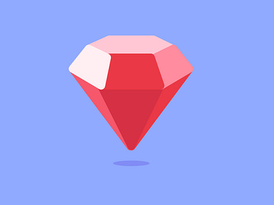 Diamond daily design flat design flatcolor flatcolors icon icône minimalist minimalist icon vector
