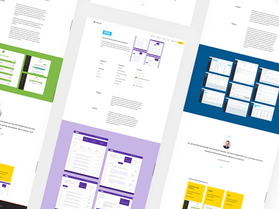 Gaslight Case Studies Template case study cincinnati client design design system portfolio responsive design ui ux