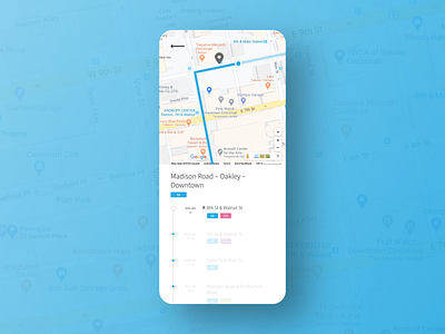 Daily UI 020: Location Tracker