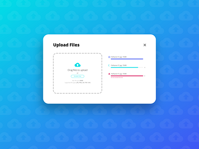 Daily UI 031: File Upload 031 dailyui design file upload ui upload uploader ux