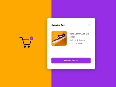 Daily UI 058: Shopping Cart 058 cart dailyui design ecommerce online shopping shopping cart ui ux