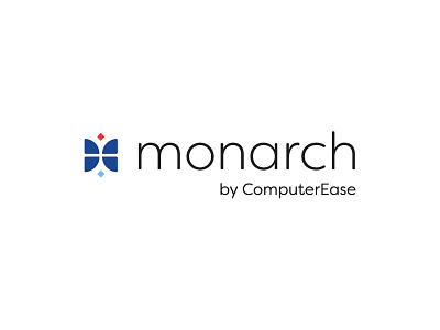 Branding for Monarch by ComputerEase branding logo logo mark