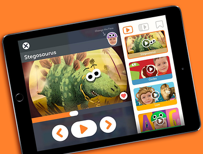 Storybors iOS app app educational ios kids media player player streaming