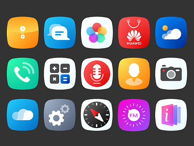 Mobile OS icons