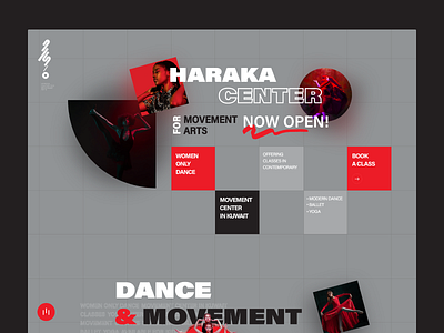 Haraka Center Landing Page