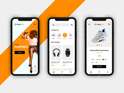 E-Commerce App UI Design