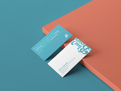 Blueboard Business Cards business cards graphic design print