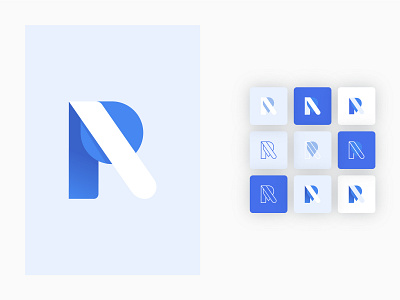R for 36 Days of Type 36days r 36daysoftype app blue icon logo logodesign logofolio logomark logotype mark modern palette pin process r redesign rental startup typography