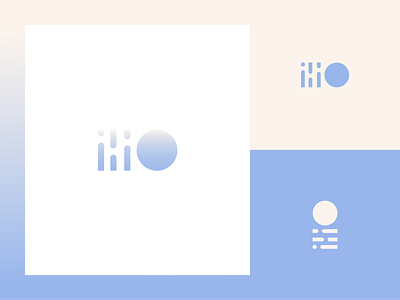 i110 mark blue concept flat icon innovation light logo logodesign logomark logotype mark monogram palette pastel pastelcolours process startup typography youtube