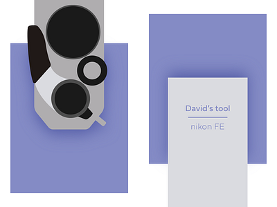 My tool project ( WIP ) camera concept flat flat design graphicdesign illustration illustration art illustration design illustration digital minimalist process purple