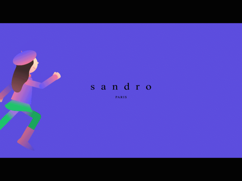 Motion part 1 - Soldes brand burberry design dessin gif gucci illustration luxury marque motion motion design off white pinko sale sandro soldes video walk