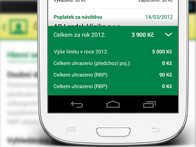 Karta Zdraví RBP 02 android app