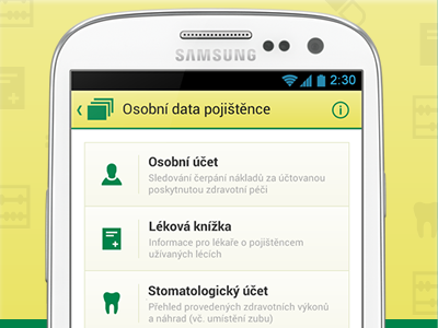 Karta Zdraví RBP 03 android app