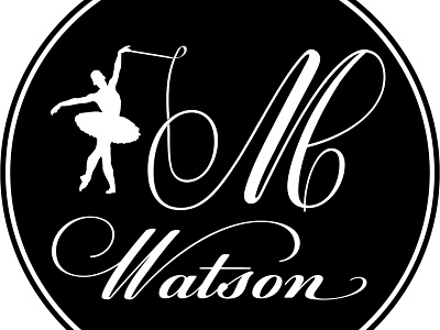 Baller ai ballerina ballet branding caligrafia dance dancer design icon illustration logo magic typography vector