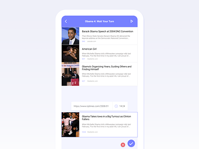 Show Notes App: New Show Note app dailyui material mobile mobile app design note podcast show