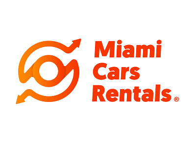 Miami Cars Rentals imagotipo advertising brand branding color design hex icon imagotipo imagotype isotype logo logotype mockup mockup design pantone publicity vector