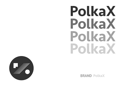 PolkaX Logo branding illustration logo