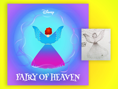 FAIRY OF HEAVEN - Digital Illustration dawing digital illustration fairy heaven illustration