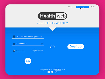 Health web - YOUR LIFE IS WORTHY
