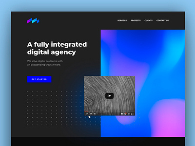 creative agency ui creative agency landing page ui ux ui deisgn web