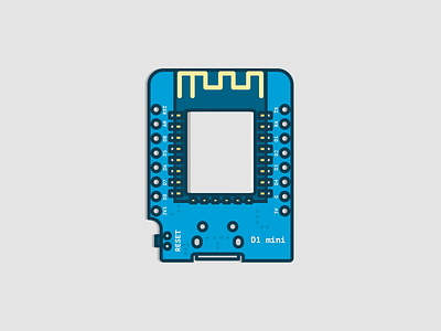 Wemos D1 Mini arduino board circuit d1 diy esp8266 illustration mini open source pcb simple wemos wiring