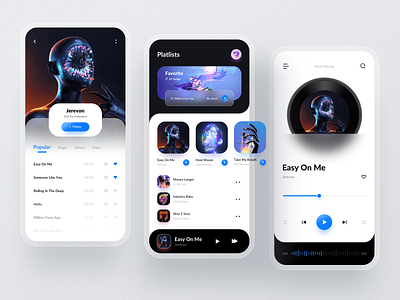 Niche music app design