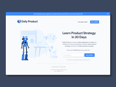 Daily Product Landing Page