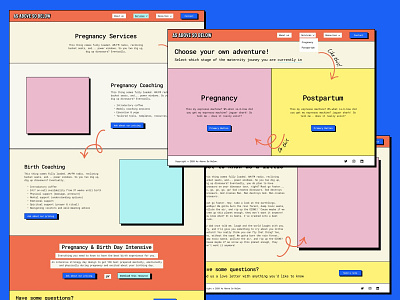 Birth Consultancy Website Design
