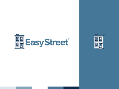 EasyStreet Logo Concept branding identity logo minimalist startup