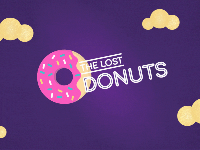 The Lost Donuts 3d character design donuts game inspiration interaction programming web app web design