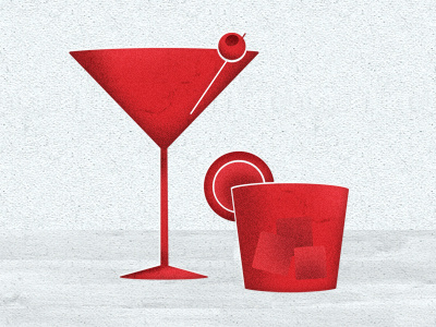 Bar bar icon martini noise paper press slice texture