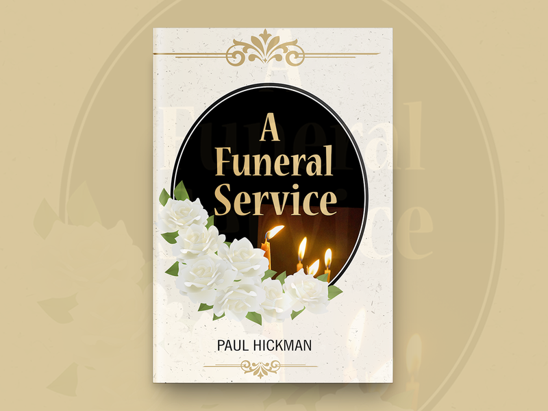 A Funeral Service Book Cover Design By Clever Covers On Dribbble