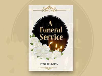 A Funeral Service Book Cover Design book cover design book covers branding covers design designing funeral illustration typography