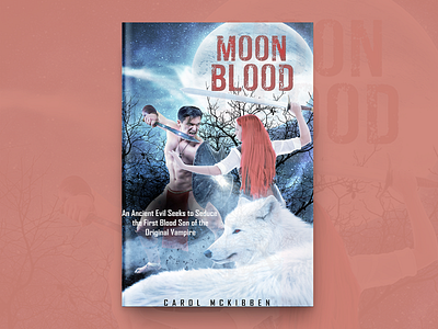 Moon Blood Book Cover Design