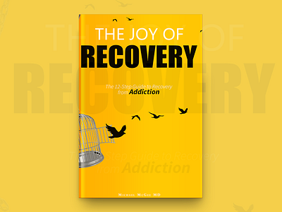 The Joy Of Recovery Book Cover Design book book cover design book covers branding covers design designing illustration typography vector