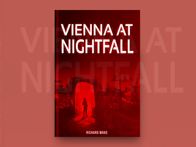 Vienna At Nightfall Book Cover Design book book cover design book covers branding covers design designing illustration typography