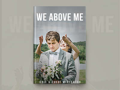 We Above Me Book Cover Design