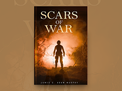 Scars Of War Book Cover Design book book cover design book covers branding covers design designing illustration typography