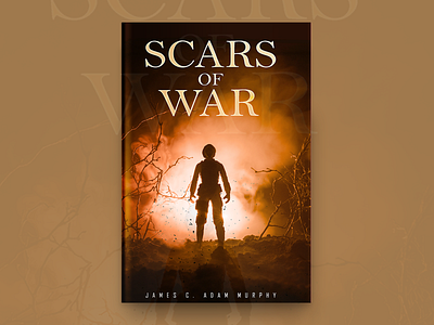 Scars Of War Book Cover Design