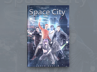 Space City Book Cover Design