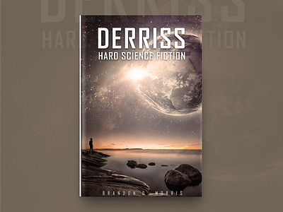 Derriss Hero Science Fiction Book Cover Design book book cover design book covers branding covers design designing type typography