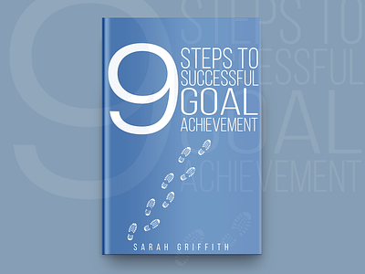 9 Steps To Successful Goal Achievement Book Cover Design