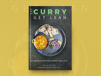 Curry Get Lean Book Cover Design book book cover design book covers branding covers design designing type typography