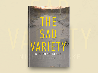 The Sad Variety Book Cover Design app book book cover design book covers branding covers design designing type typography