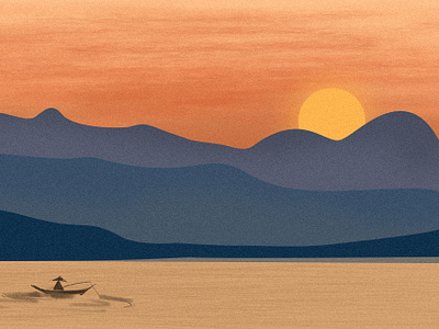 sunset 插图