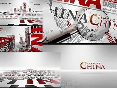 CGTV <China Insight> 3d c4d cctv chinese design graphic design motion graphics